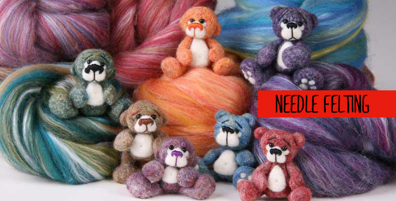 Core Wool + Large Wools - High Quality Needle Felting Kits, Wet Felting  Kits a Large Selection of Felting Supplies, Felting Wool and The Biggest  Selection of Needle Felting Needles in the