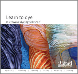 Learn to Dye: Microwave dyeing - Silk
