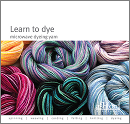 Learn to Dye: Microwave dyeing - Yarn