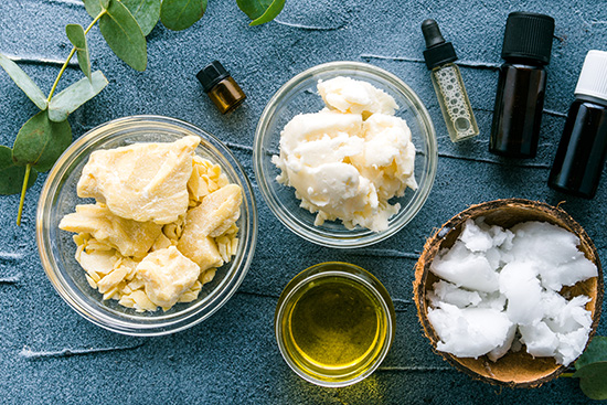 Make your own soothing body butter.