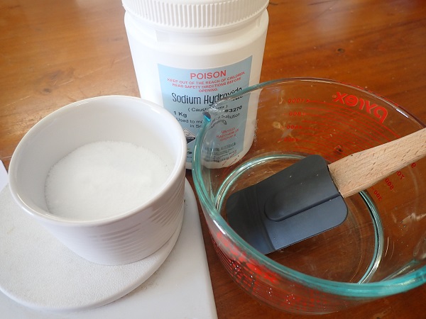 Mixing Caustic Soap & Water