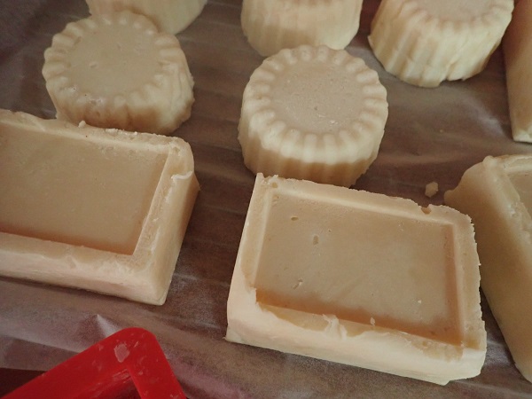 Allow your shampoo bars to cure for six weeks before using