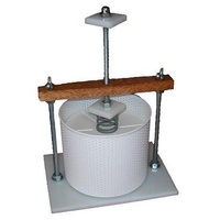 Stainless Steel Cheese Press and 22 kg Spring with 165 mm Cheese Basket and Follower