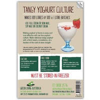 Tangy Yoghurt Culture - 100 litres