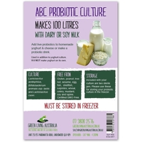 ABC Probiotic Culture -  100 litres - SHORT DATED
