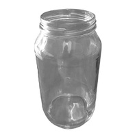 Jar - Twist Top Clear Glass 750ml 