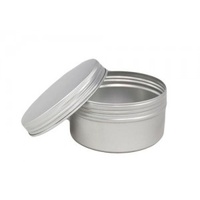 200 ml Silver Aluminium Jar and 82 mm Screw Cap
