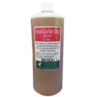 Liquid Castile Soap, Unscented - 1 litre