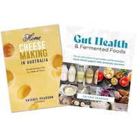 Two of Valerie's Books - Cheesemaking & Gut Health
