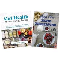 Two of Valerie's Books - Gut Health & Sugar Free Preserving
