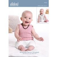 Mackenzie Yarn Pattern - Ribbed Twist Singlet