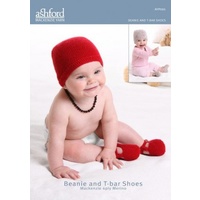 Mackenzie Yarn Pattern - Beanie and T-Bar Shoes