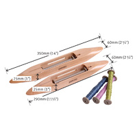 Boat Shuttle 35 cm (One bobbin included)