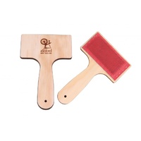 Drum Carder Cleaning Brush Lacquered
