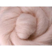 Corriedale Sliver -  Blush - 100 grams