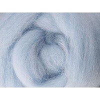 Corriedale Sliver - Ice - 100 grams