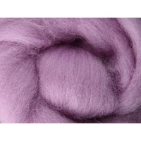 Corriedale Sliver - Lavender - 100 grams