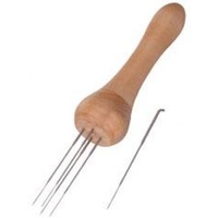 Felting Needle Punch with 5 Medium Needles