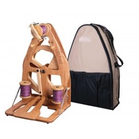 Joy Spinning Wheel 2 Single Treadle with carry bag