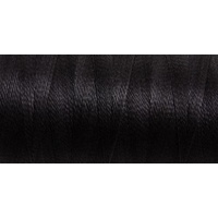 Mercerised Cotton 5/2 - Jet Set Black 200g