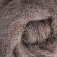 Merino Sliver / Fibre - Natural Medium - 100gm Bag