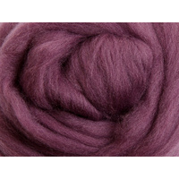 Merino Sliver / Fibre - Grape Jelly - 100 grams