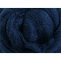 Merino Sliver / Fibre - Indigo - 100 grams