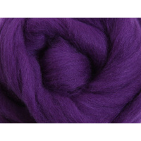 Merino Sliver / Fibre - Purple - 100 grams