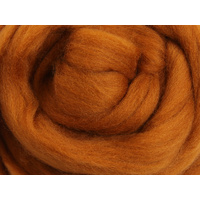 Merino Sliver / Fibre - Toffee - 100 grams