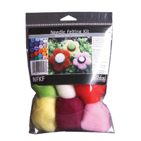 Needle Felting Kit - Flowers