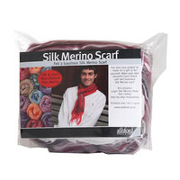 Silk Merino Scarf Kit -  Storm