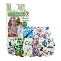 Reusable Swim Nappy - Girl Colour