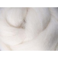 Corriedale Sliver - Natural White -  100grams